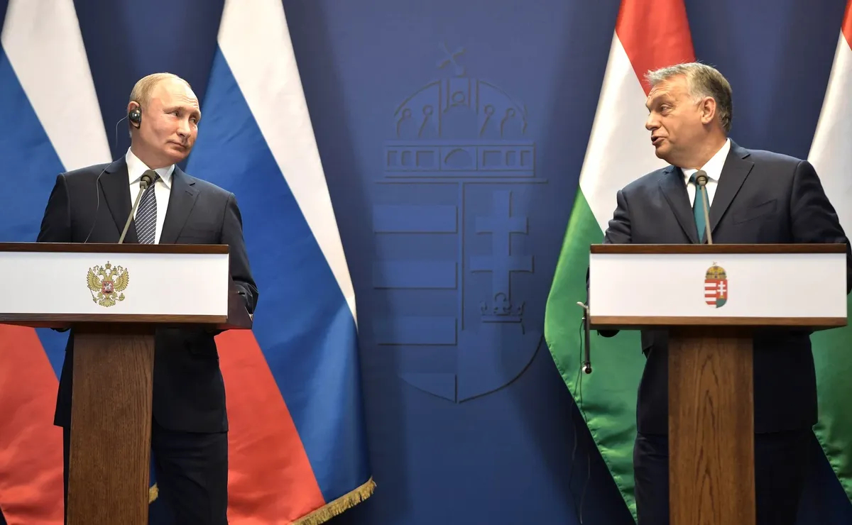 Vladimir Putin and Viktor Orban. Photo by the Kremlin