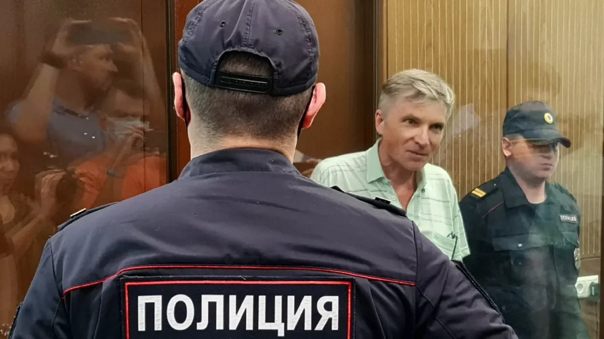 Alexey Gorinov in the courtroom. Photo by Andrey Karev