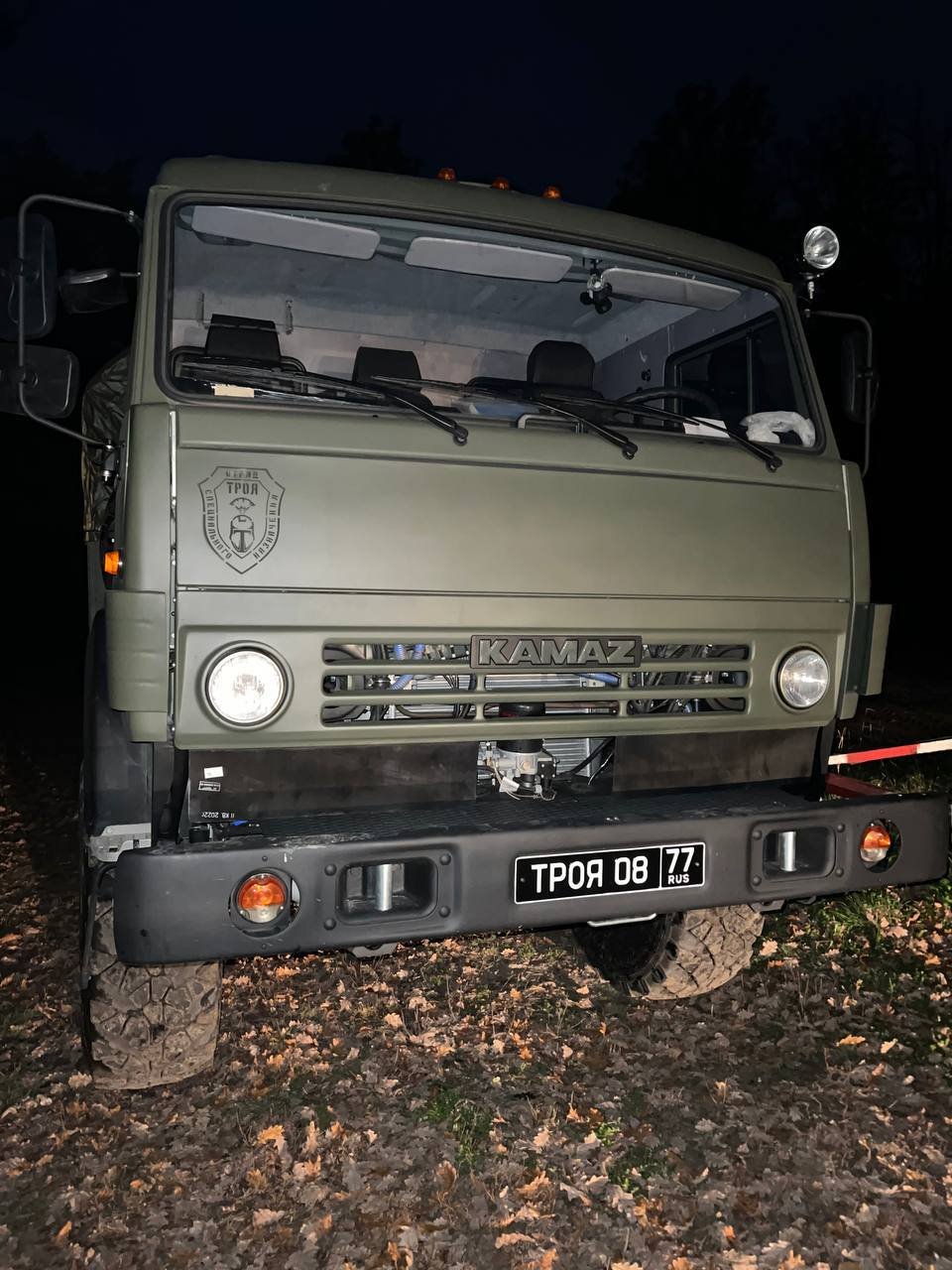 Новый КАМАЗ с логотипом. Фото: Telegram