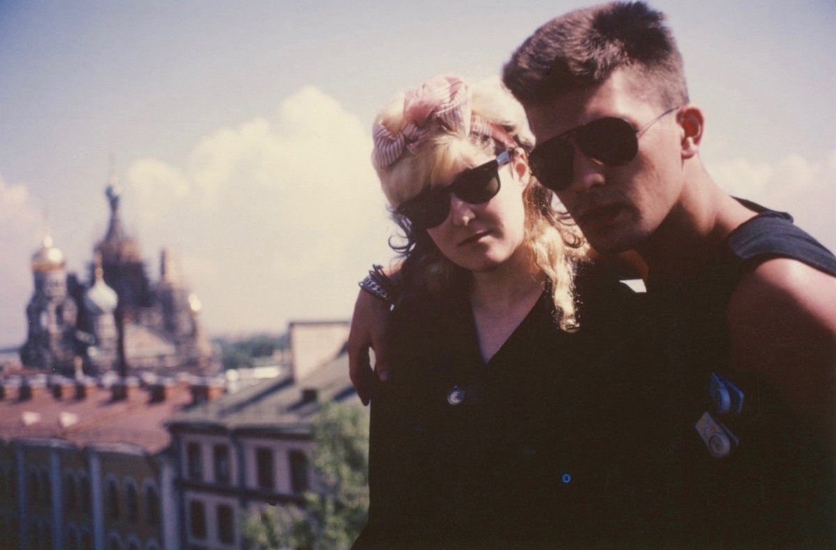 Джоанна Стингрей и Юрий Каспарян. Фото: Joanna Stingray