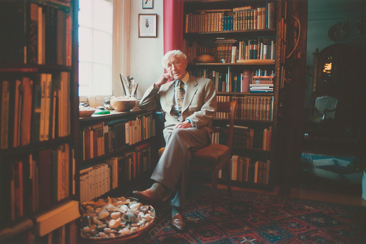 Эрнст Юнгер, 1997 год. Фото: Bruni Meya / akg-images / Scanpix / LETA