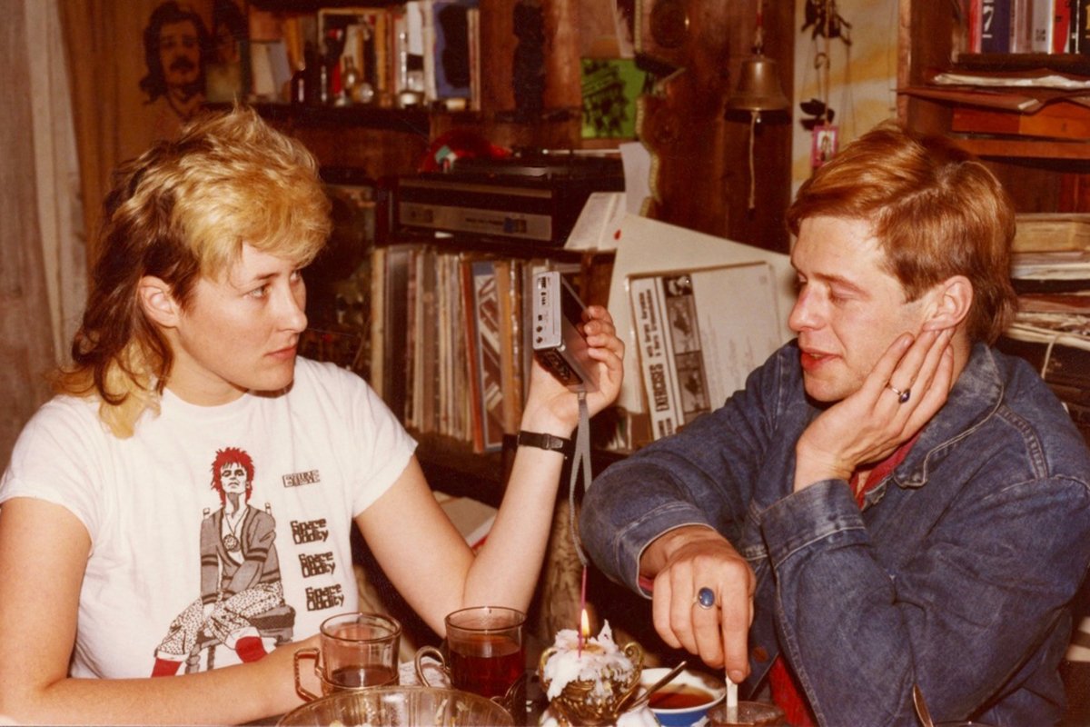 Борис Гребенщиков и Джоанна Стингрей. Фото: Joanna Stingray