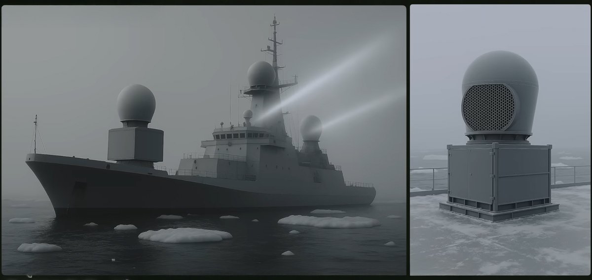 Система радиоэлектронной борьбы «Анчара», устанавливаемая на корабли. Иллюстрация: РДК