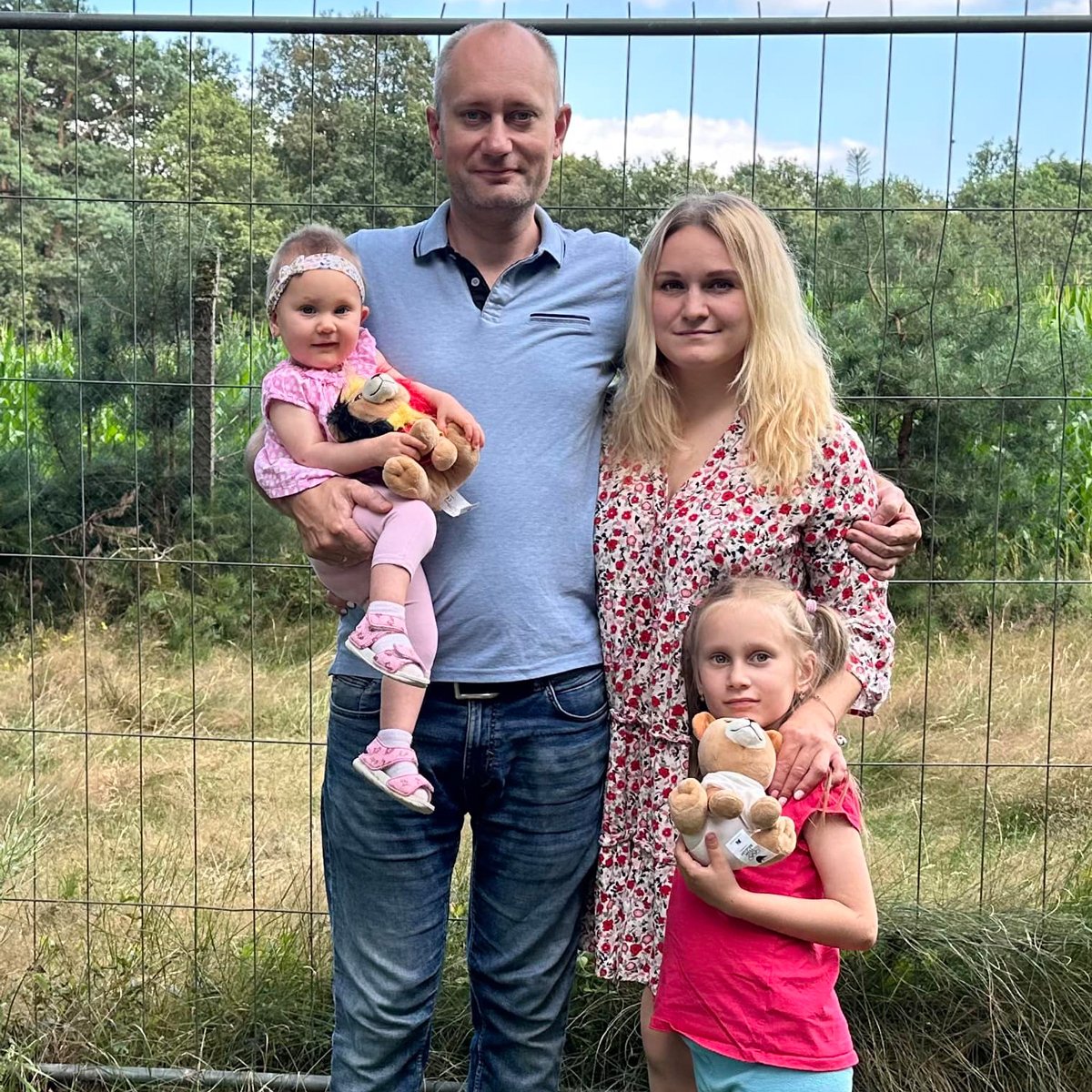 Олег Корбан с семьей. Фото с личной страницы в Facebook