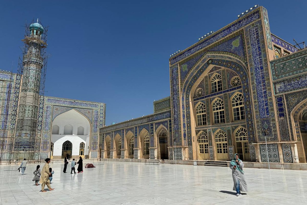 Джума-мечеть в Герате, X век. Фото из личного архива Сергея, одного из героев текста