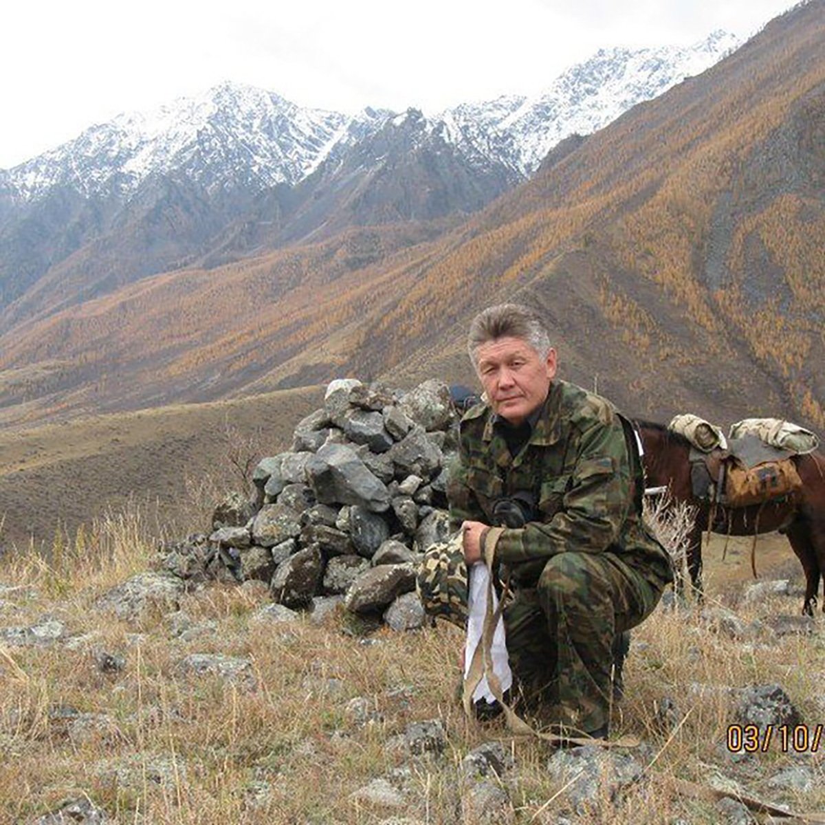 Василий Кудирмеков. Фото: Telegram / Кудирмеков Василий. Республика Алтай