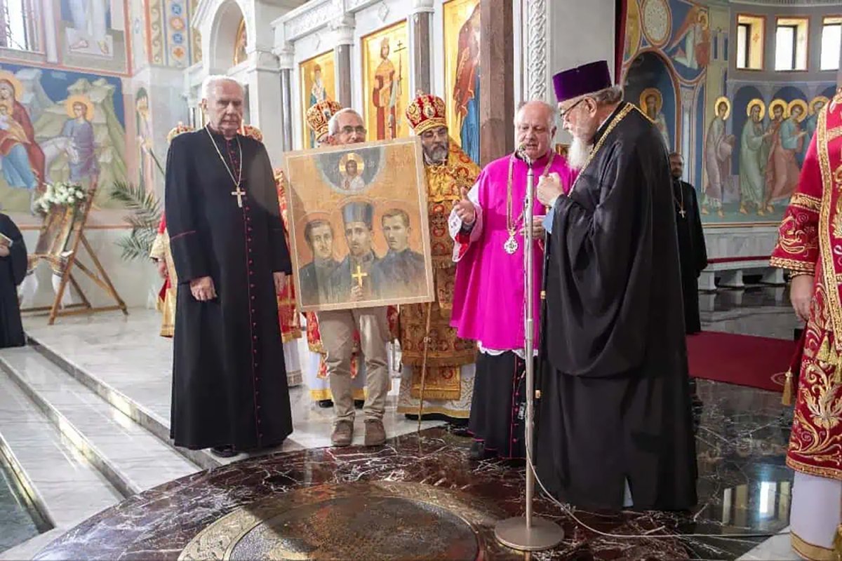 Икона с канонизированными священниками ППЦ, 19 сентября 2025, Польша. Фото: www.orthodox.pl