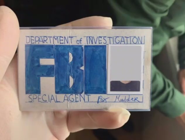 Самодельное удостоверение. Фото: Оперативные сводки / Telegram