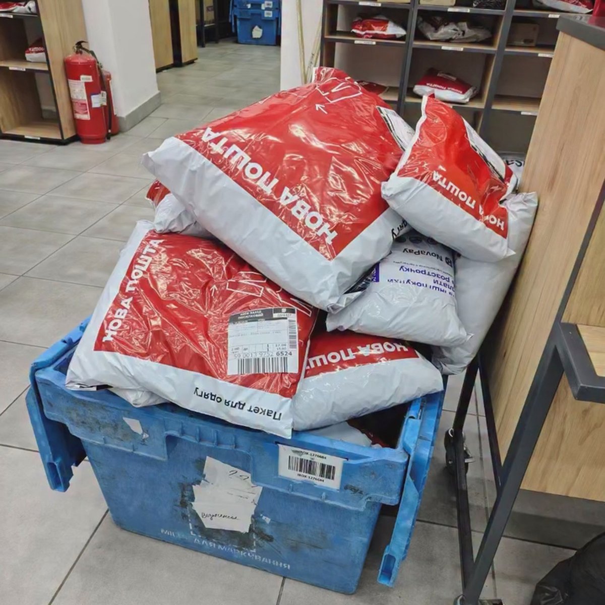 Подготовленные к отправке посылки. Фото: TinDay / Instagram