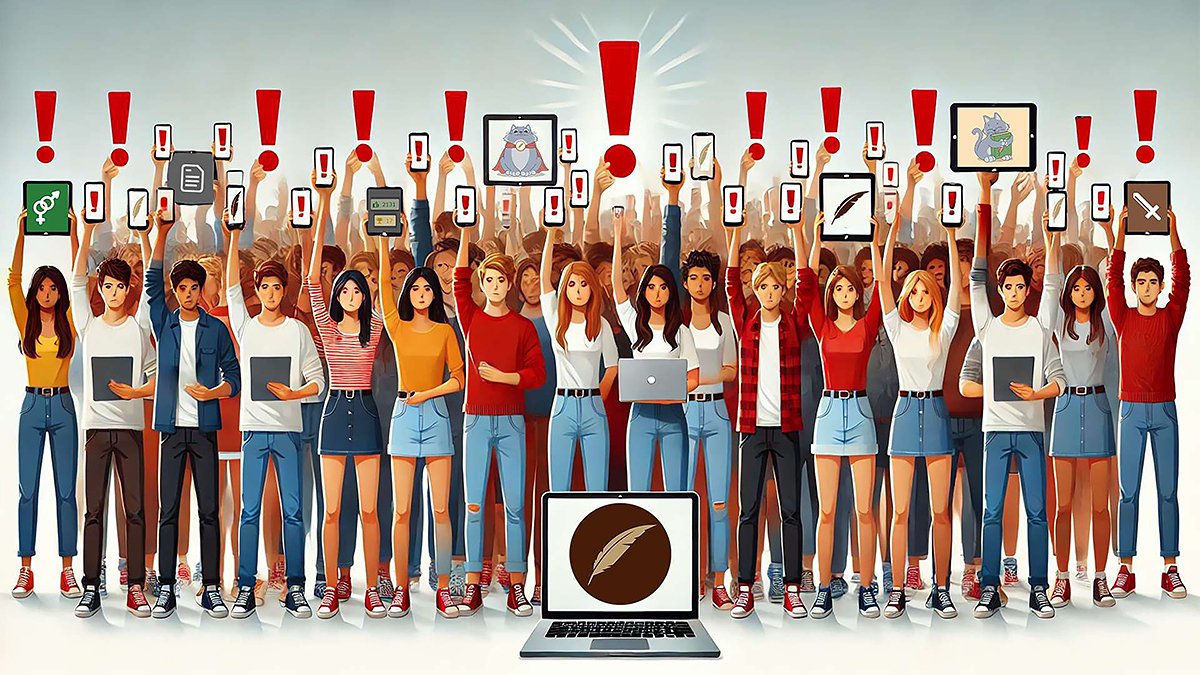 Иллюстрация с читателями Фанфика. Источник: https://t.me/ficbook_official