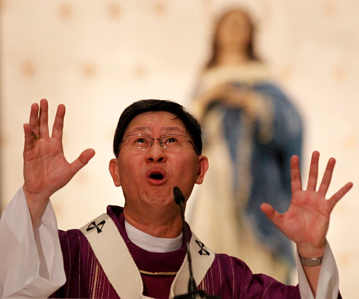 Луис Тагле. Фото: Francis R. Malasig / Pool / EPA