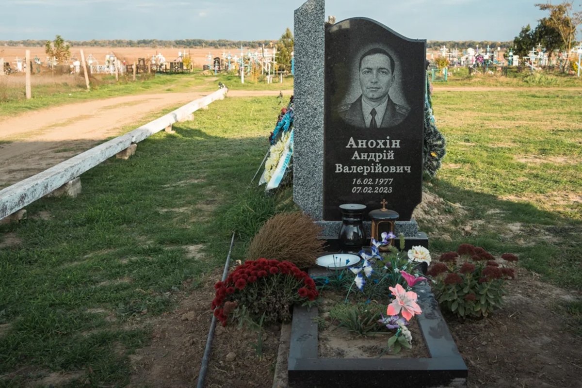 Андрей Анохин, убитый россиянами на войне старонекрасовец. Фото: Елена Калиниченко / hromadske.ua