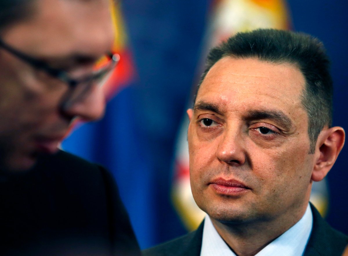 Александр Вулин. Фото: Darko Vojinovic / AP Photo / Scanpix / LETA