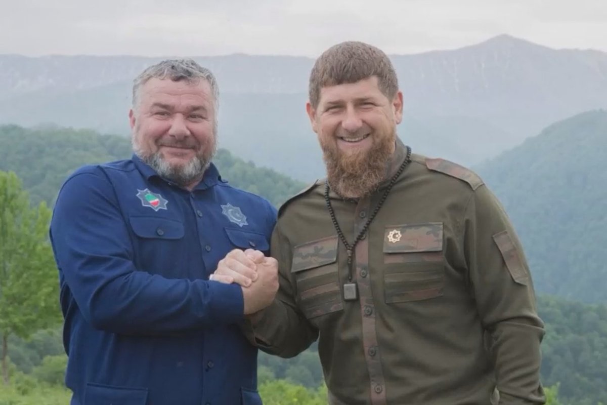 Рамзан Кадыров и Ваха Геремеев. Фото: VK