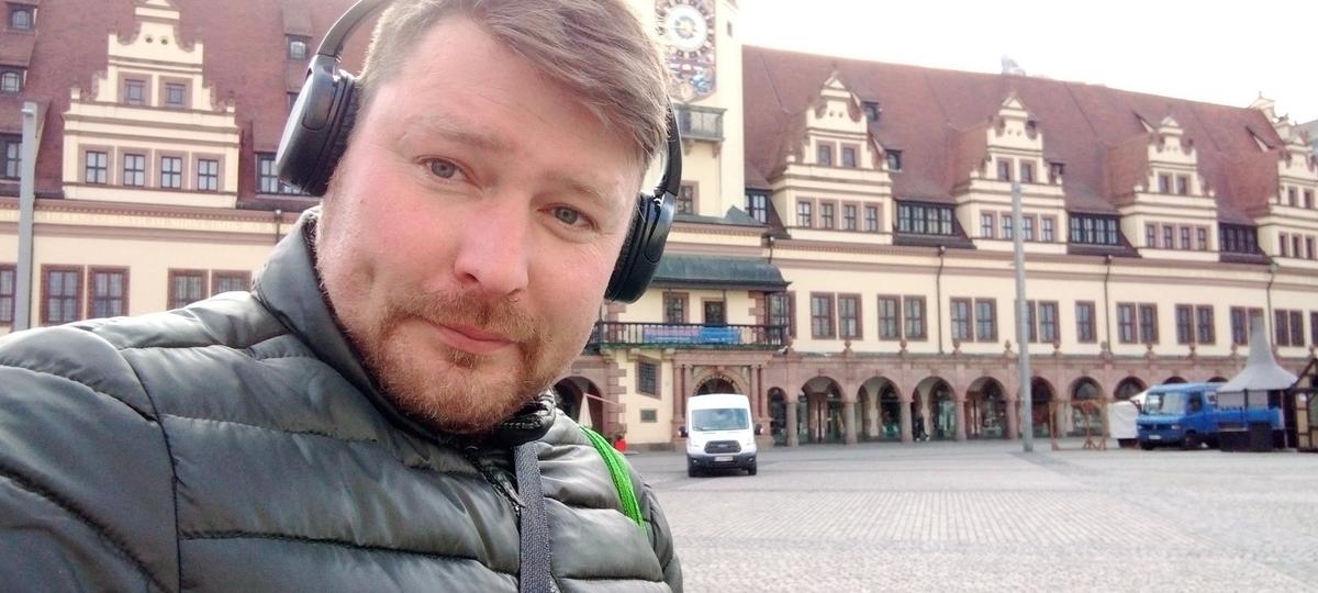 Роман Стригунков в Лейпциге. Фото: Twitter