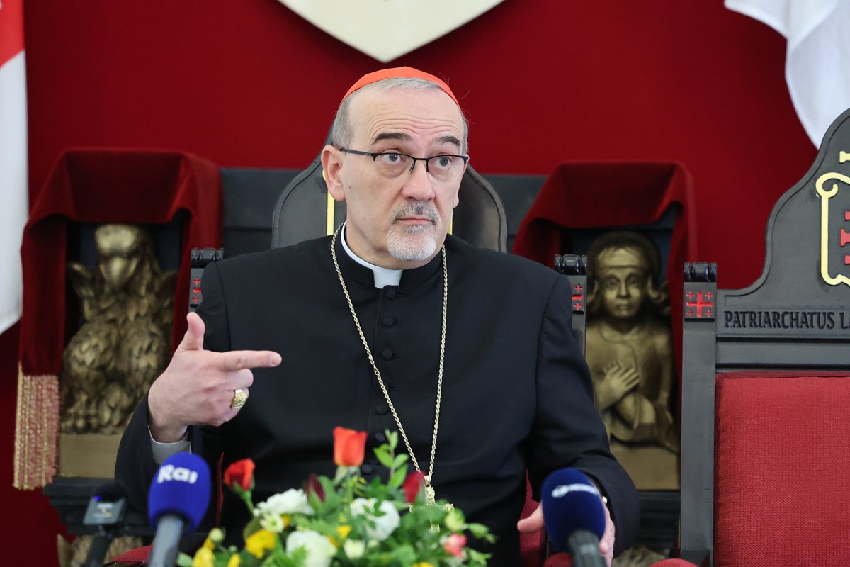 Пьербаттиста Пиццабалла. Фото: Abir Sultan / EPA