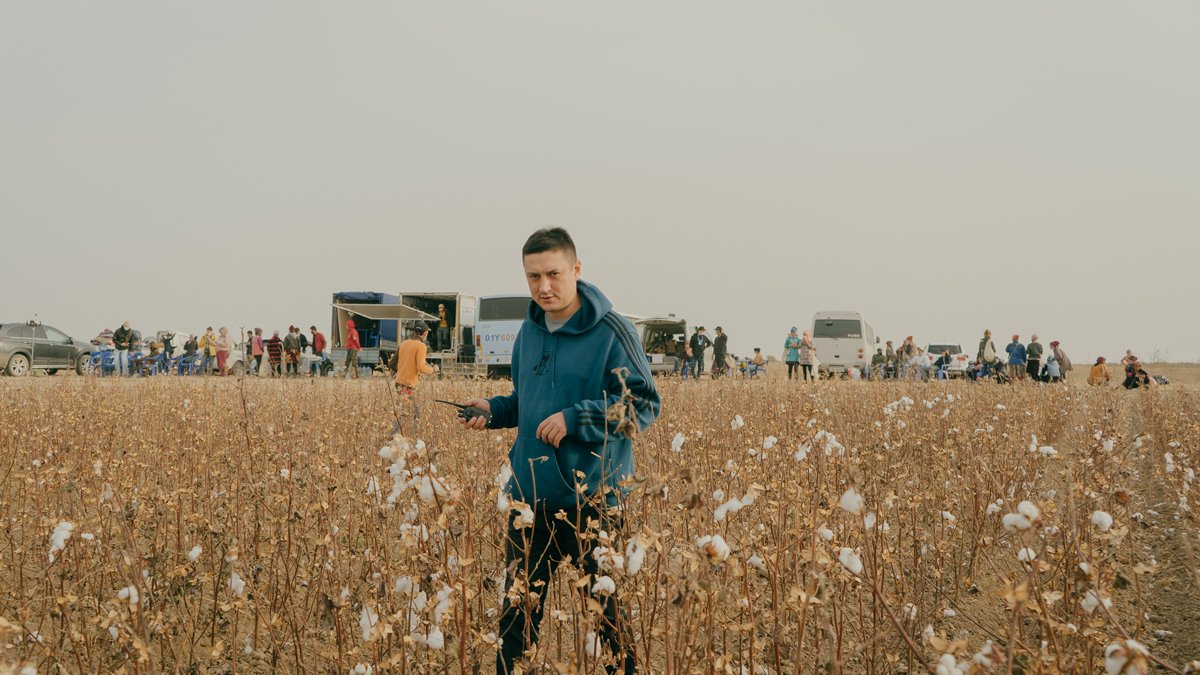 Михаил Бородин во время съемок фильма «Продукты 24». Фото из личного архива героя