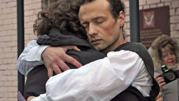 Илья Фарбер с сыном. Фото: Facebook