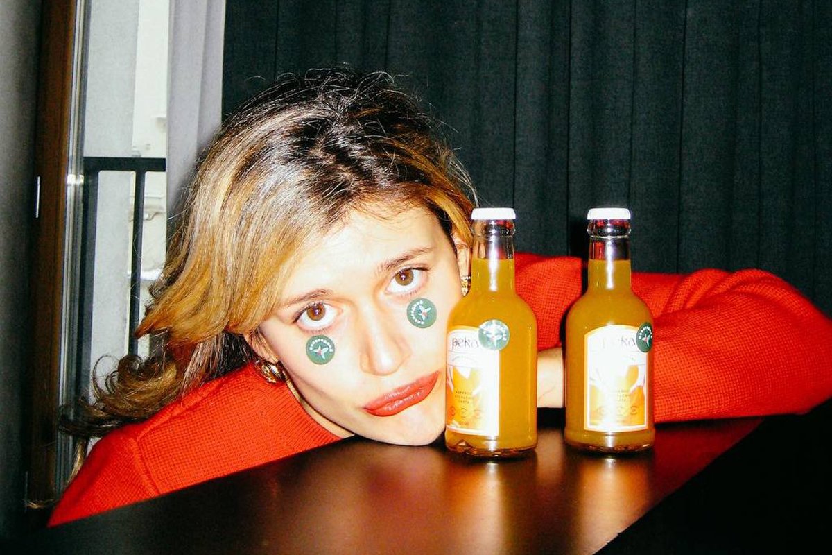 Дукалис и лимонад «Река». Фото: @dukaliti /  Telegram