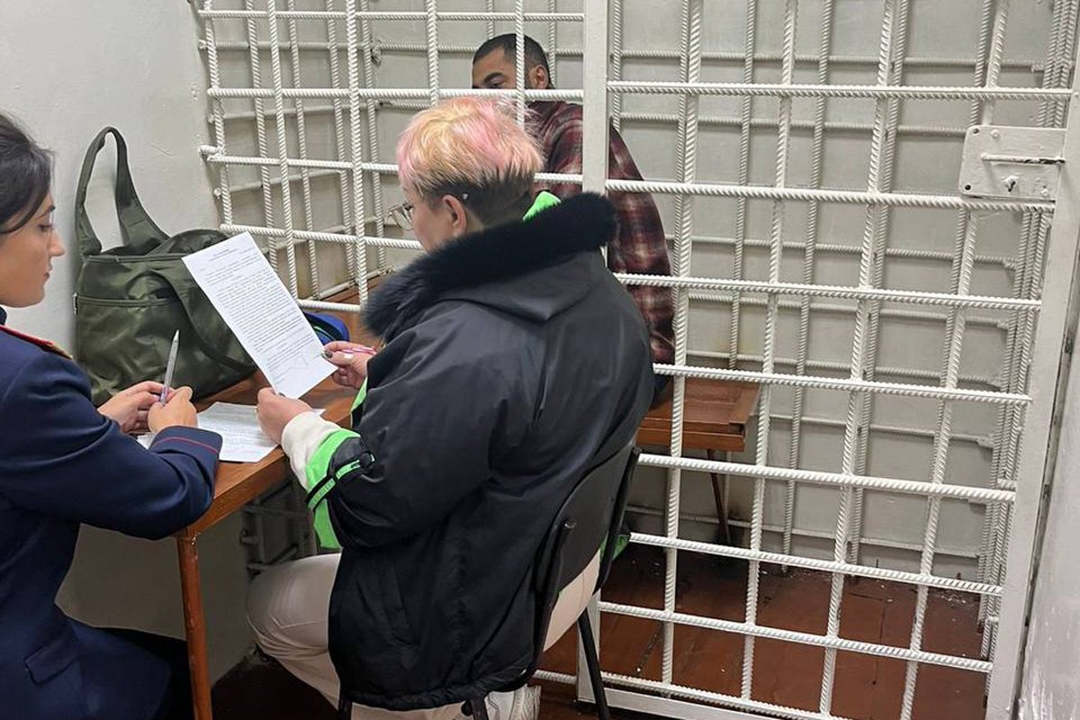 Задержанный за убийство Санан Гусейнов. Фото: СУ СКР по Забайкальскому краю / Telegram