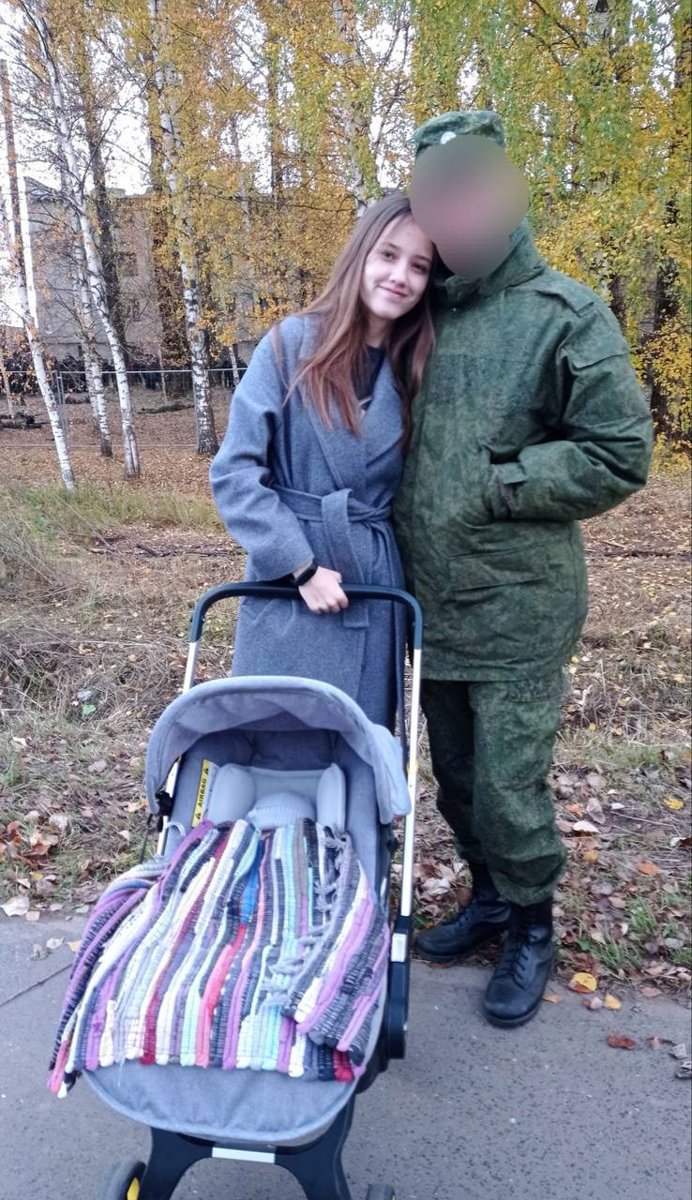 Паулина с мужем и ребенком. Фото: PauliaMobility / Telegram