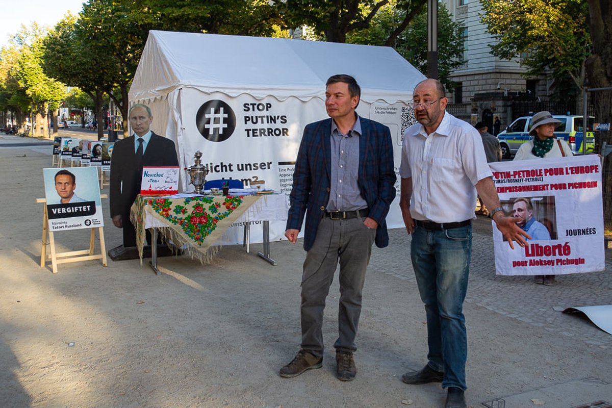 Игорь Эйдман и Дмитрий Баграш, сентябрь 2020 года. Фото: Alex Ljubuschin / Facebook