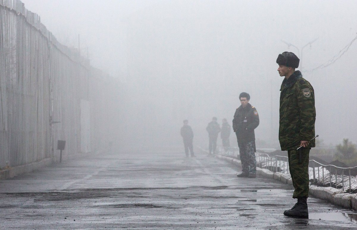 Территория исправительной колонии в Макеевке, 2014 год. Фото: Максим Шеметов / Reuters / Scanpix / LETA