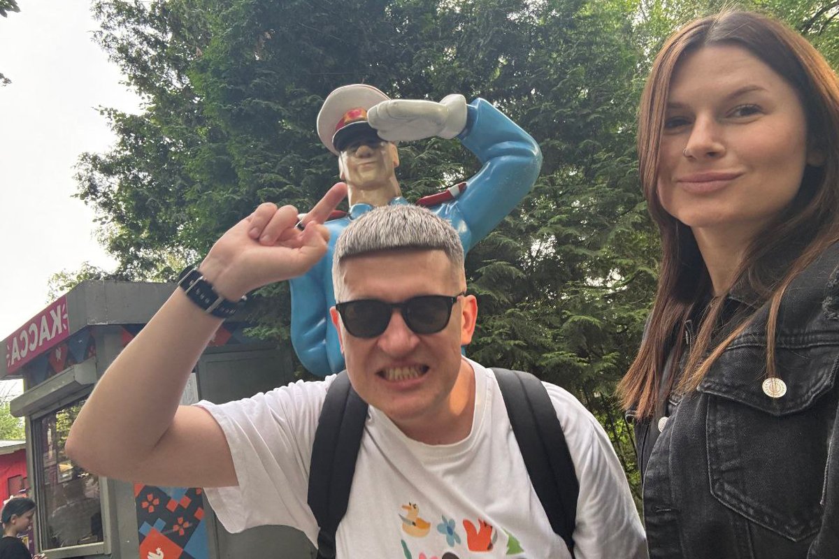 Анастасия Горлова и Владимир Болоболов. Фото: telegram-канал Болоболова