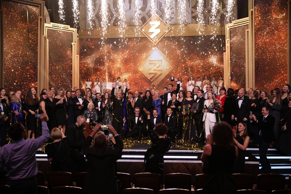 Вручение премии «Знание», 7 декабря 2021 года. Фото: @znanierussia / VK