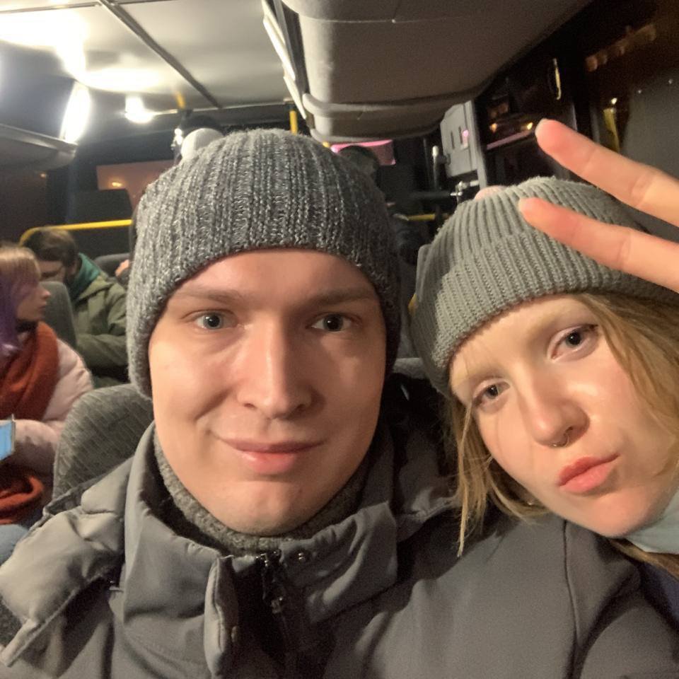 Дмитрий Рылов и Дарья Трепова. Фото: @spblpr / Telegram