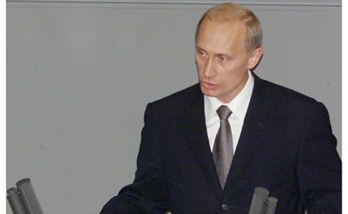 Выступление Владимира Путина в Бундестаге. Фото: Сайт Президента России