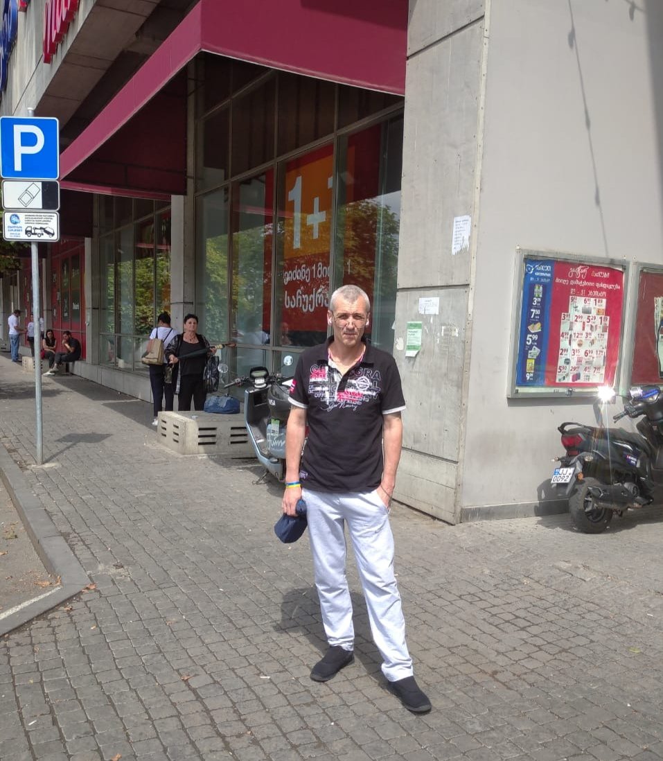 Алексей Зарубин в Тбилиси. Фото из личного архива