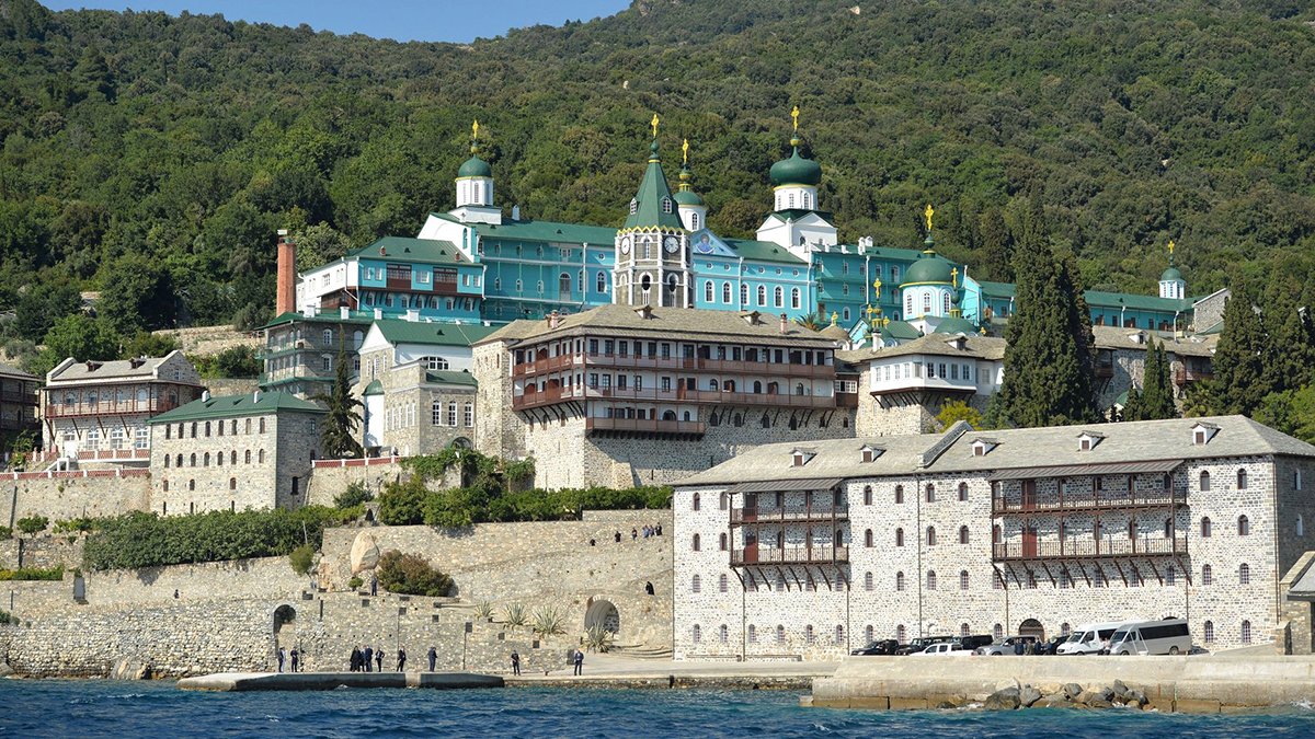 Пантелеимонов монастырь, Россикон, 2016 год. Фото: kremlin.ru